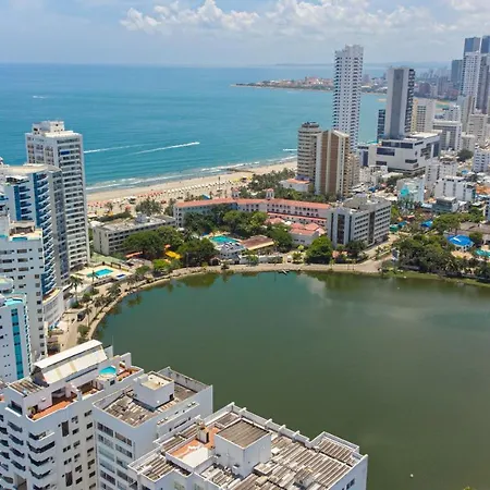 Modern Tropical Design Apt - Vista Panorámica * Cartagena