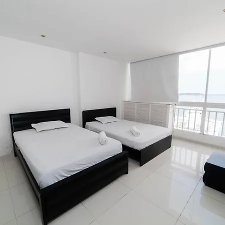 Apartamento Modern Tropical Design Apt - Vista Panorámica Cartagena